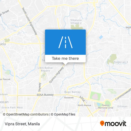Vipra Street map