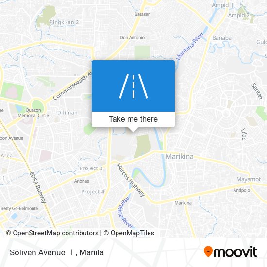 Soliven Avenue Ⅰ map