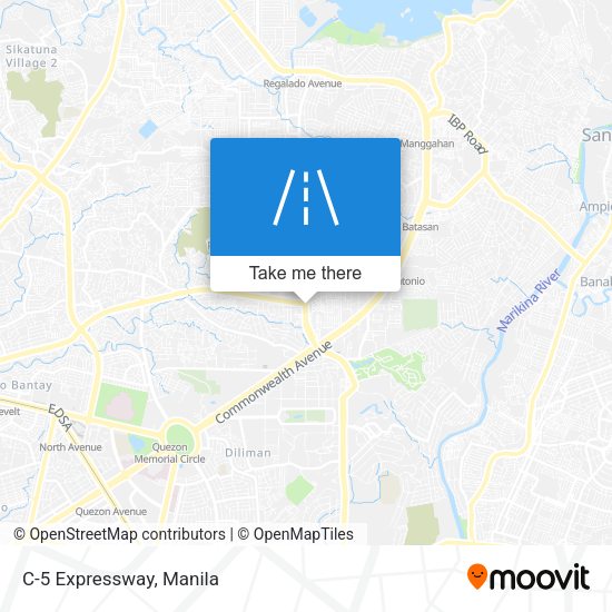 C-5 Expressway map