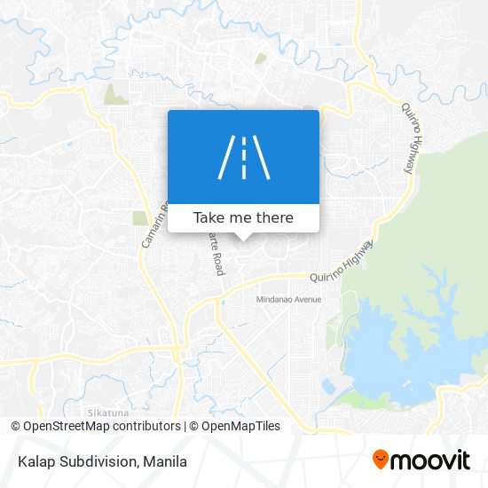 Kalap Subdivision map