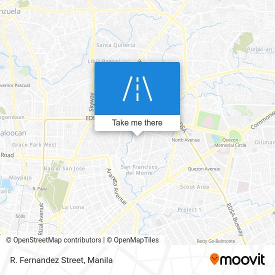 R. Fernandez Street map