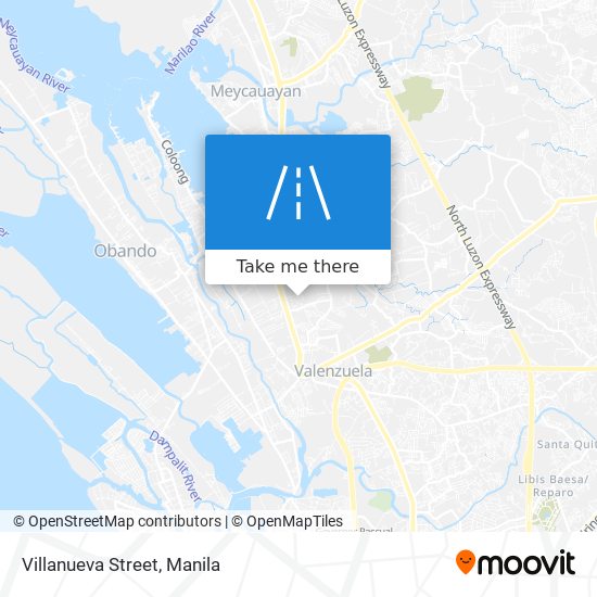 Villanueva Street map