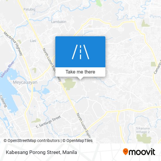 Kabesang Porong Street map