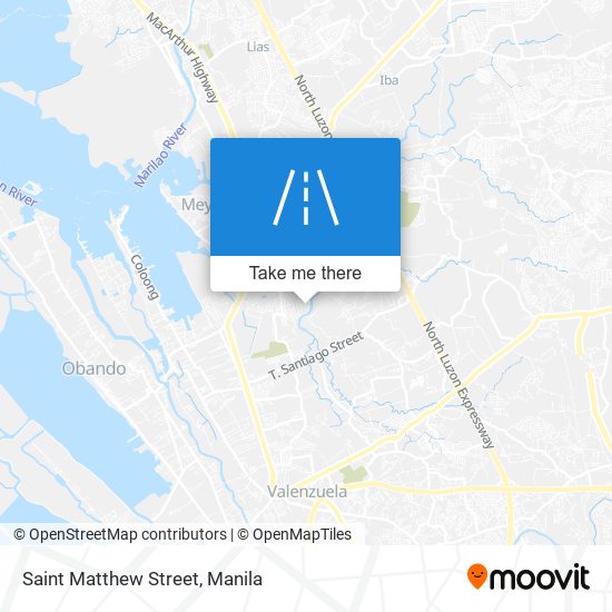 Saint Matthew Street map