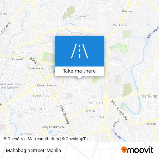 Mahabagin Street map