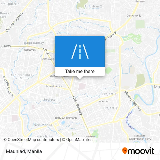 Maunlad map
