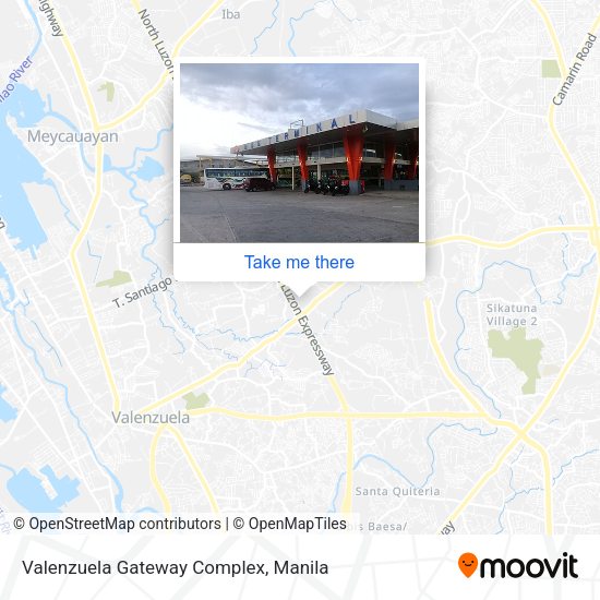 Valenzuela Gateway Complex map