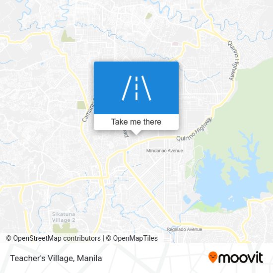 Teacher's Village map