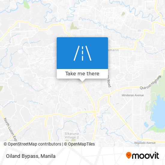 Oiland Bypass map