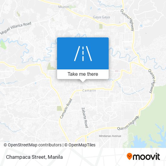 Champaca Street map