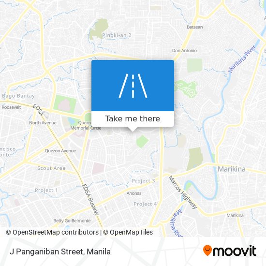 J Panganiban Street map