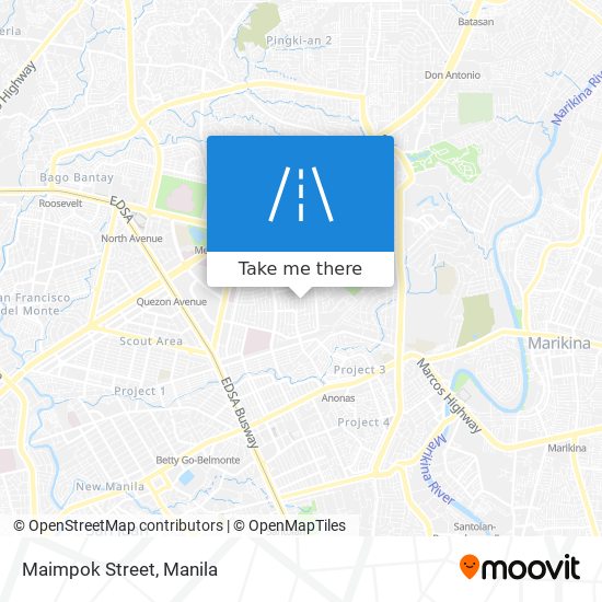 Maimpok Street map