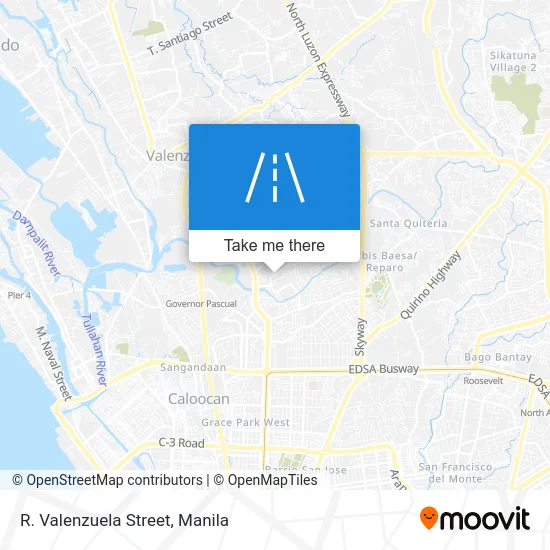 R. Valenzuela Street map