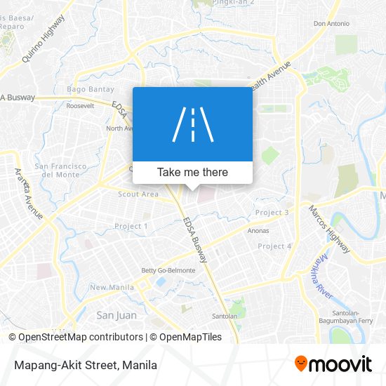 Mapang-Akit Street map