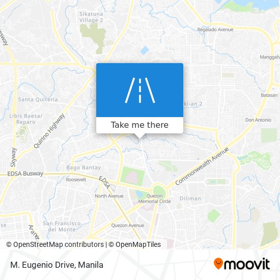 M. Eugenio Drive map