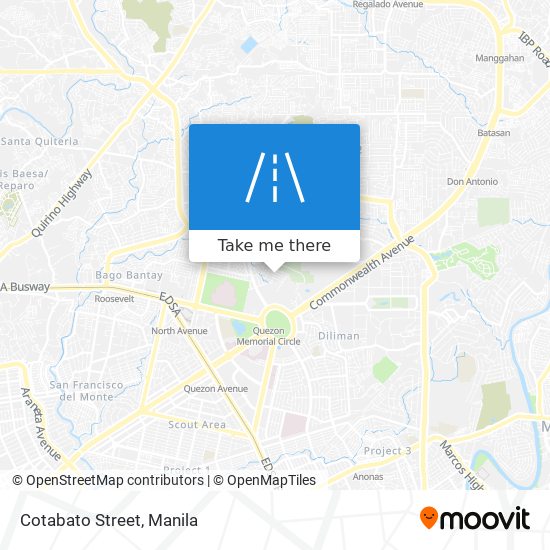 Cotabato Street map