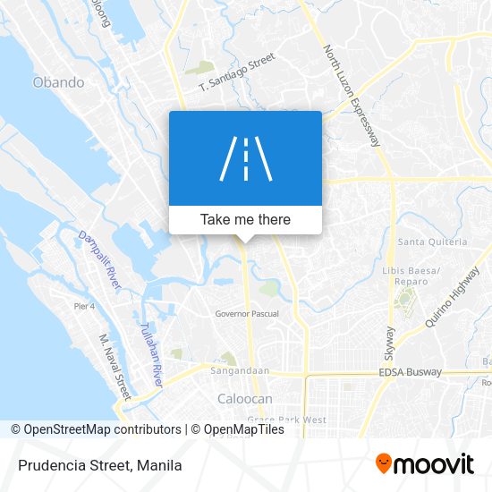 Prudencia Street map