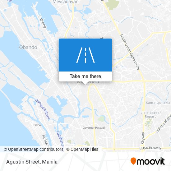 Agustin Street map