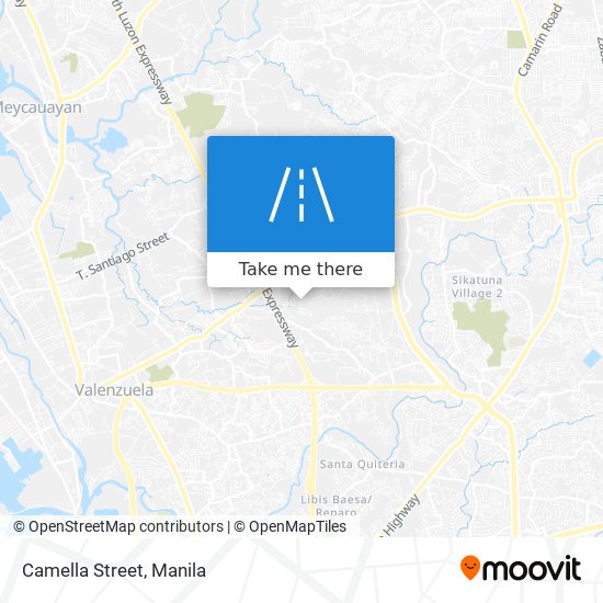 Camella Street map