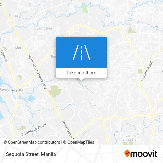 Sequoia Street map