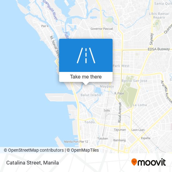 Catalina Street map