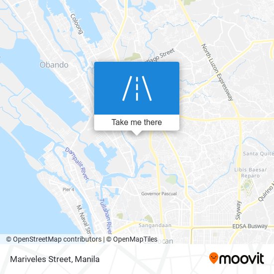 Mariveles Street map