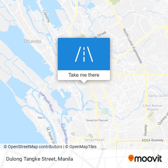 Dulong Tangke Street map