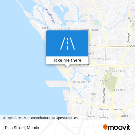 Dilis Street map
