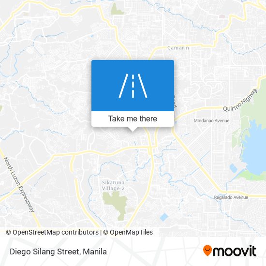 Diego Silang Street map