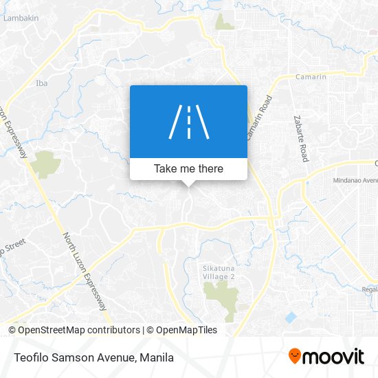 Teofilo Samson Avenue map