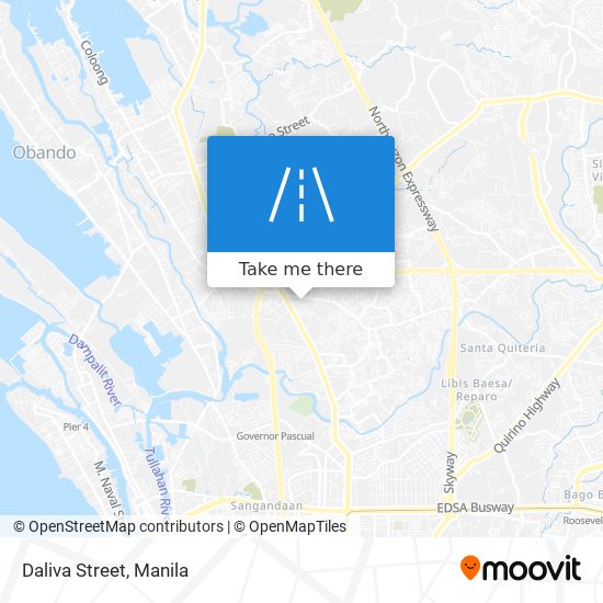 Daliva Street map