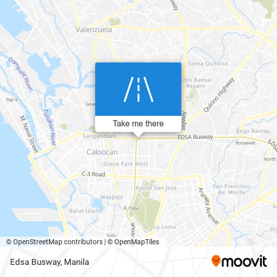 Edsa Busway map