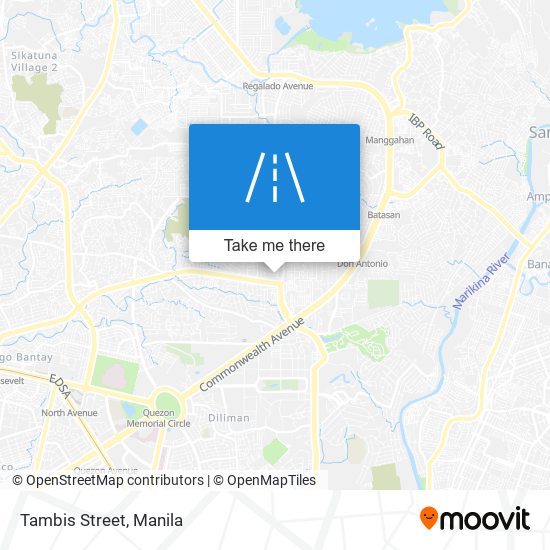 Tambis Street map