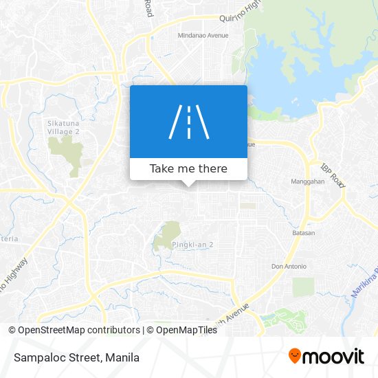 Sampaloc Street map