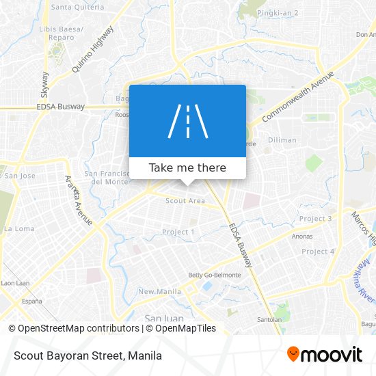 Scout Bayoran Street map