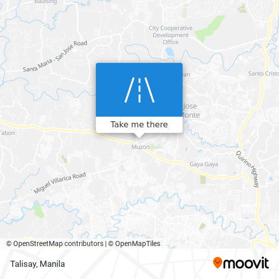 Talisay map