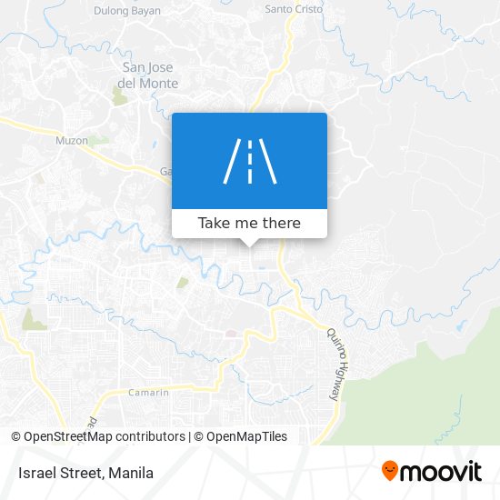 Israel Street map
