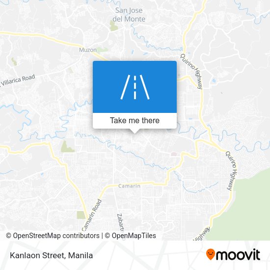 Kanlaon Street map