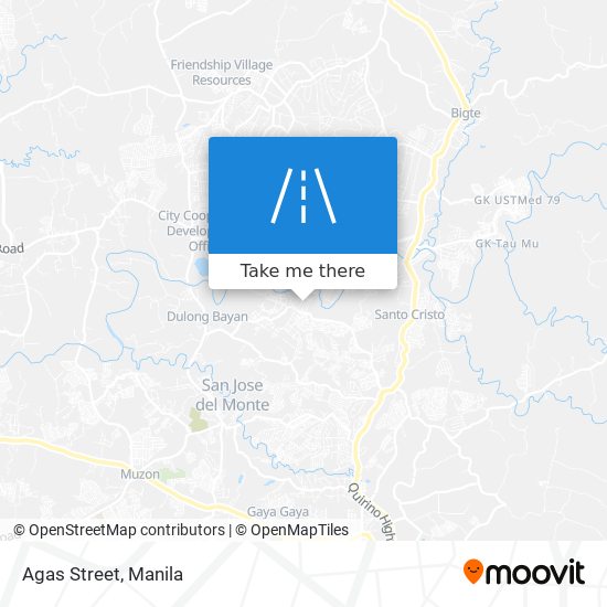 Agas Street map