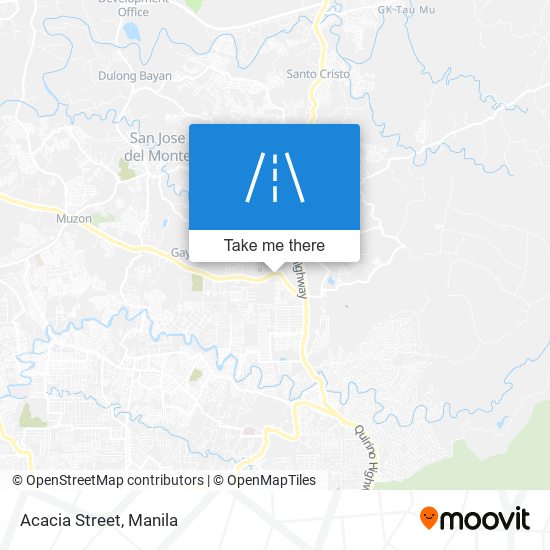Acacia Street map