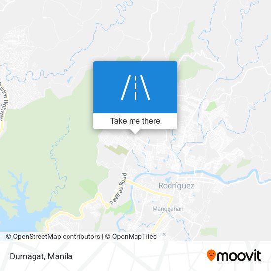 Dumagat map