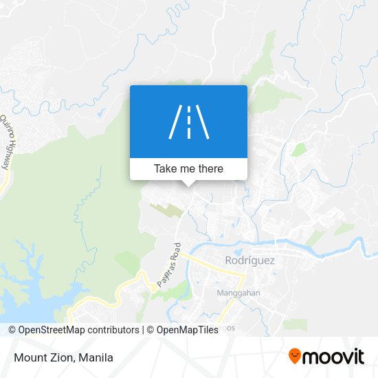 Mount Zion map