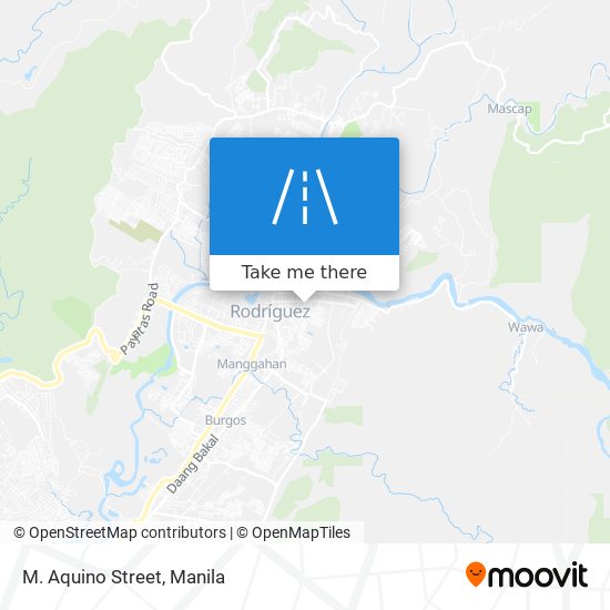 M. Aquino Street map