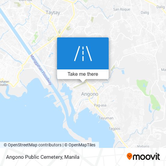Angono Public Cemetery map