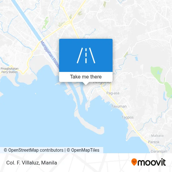 Col. F. Villaluz map