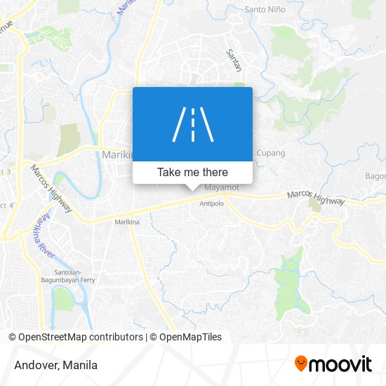 Andover map