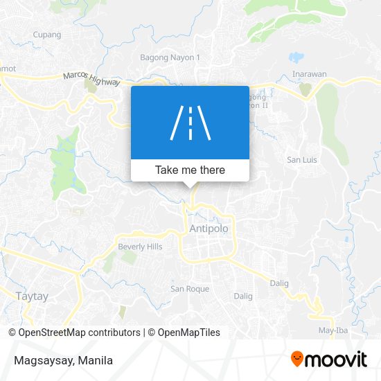 Magsaysay map