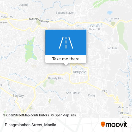 Pinagmisahan Street map