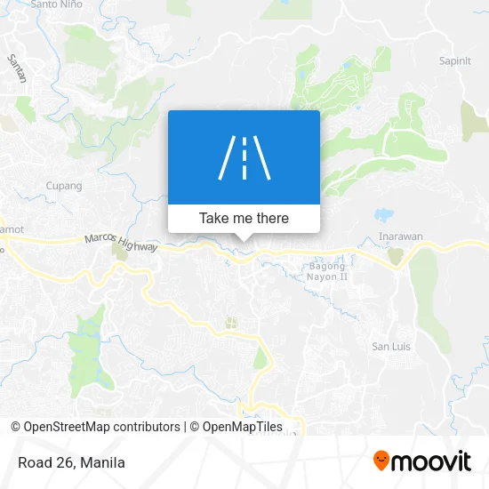 Road 26 map