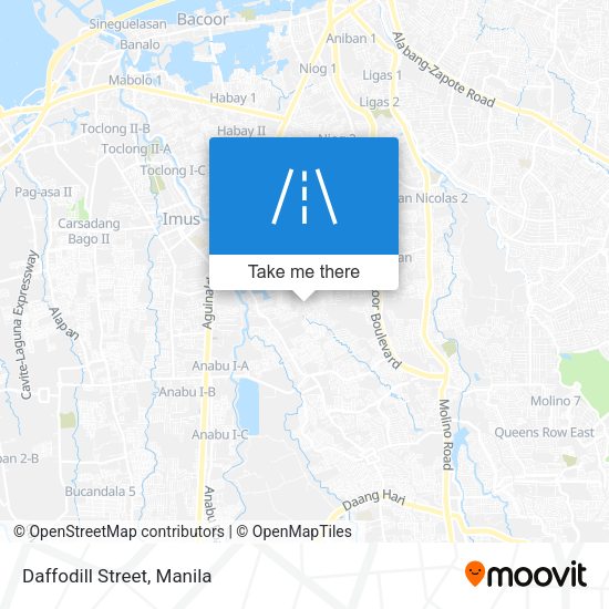 Daffodill Street map